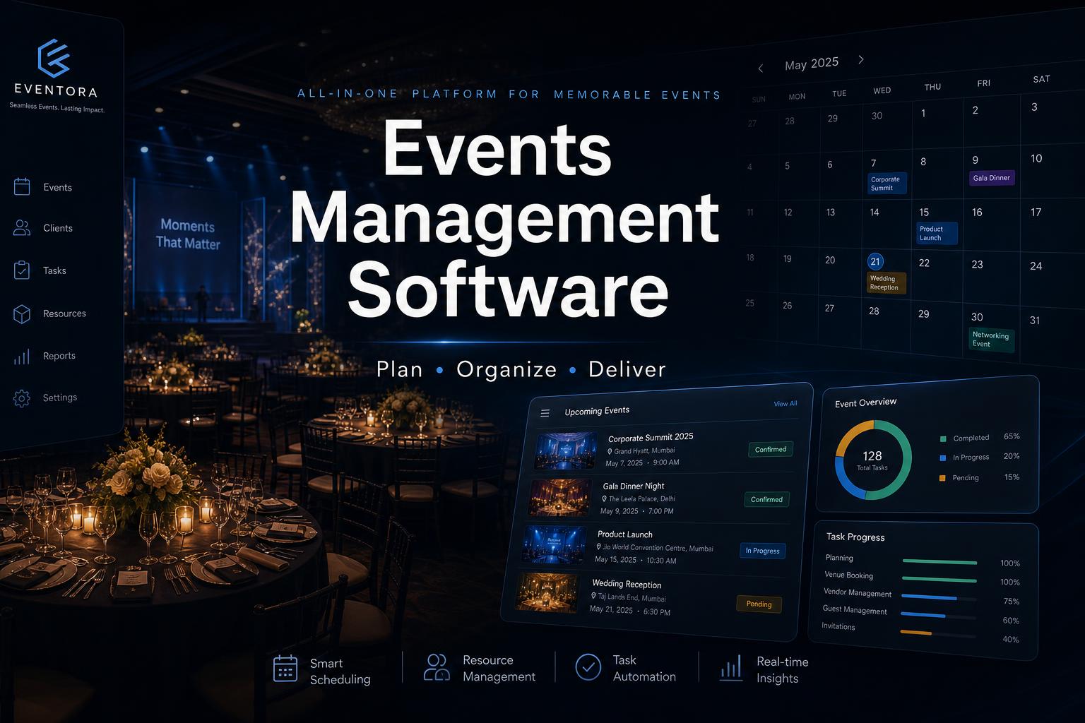 Events Management Software for venues and hotels in Cyprus